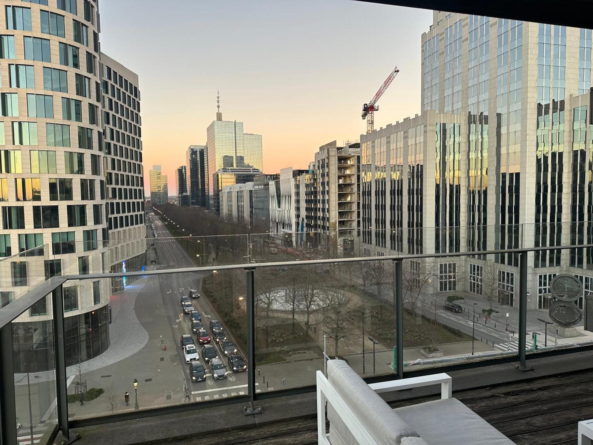 Apartment With Balcony In Brussels Center Buitenkant foto
